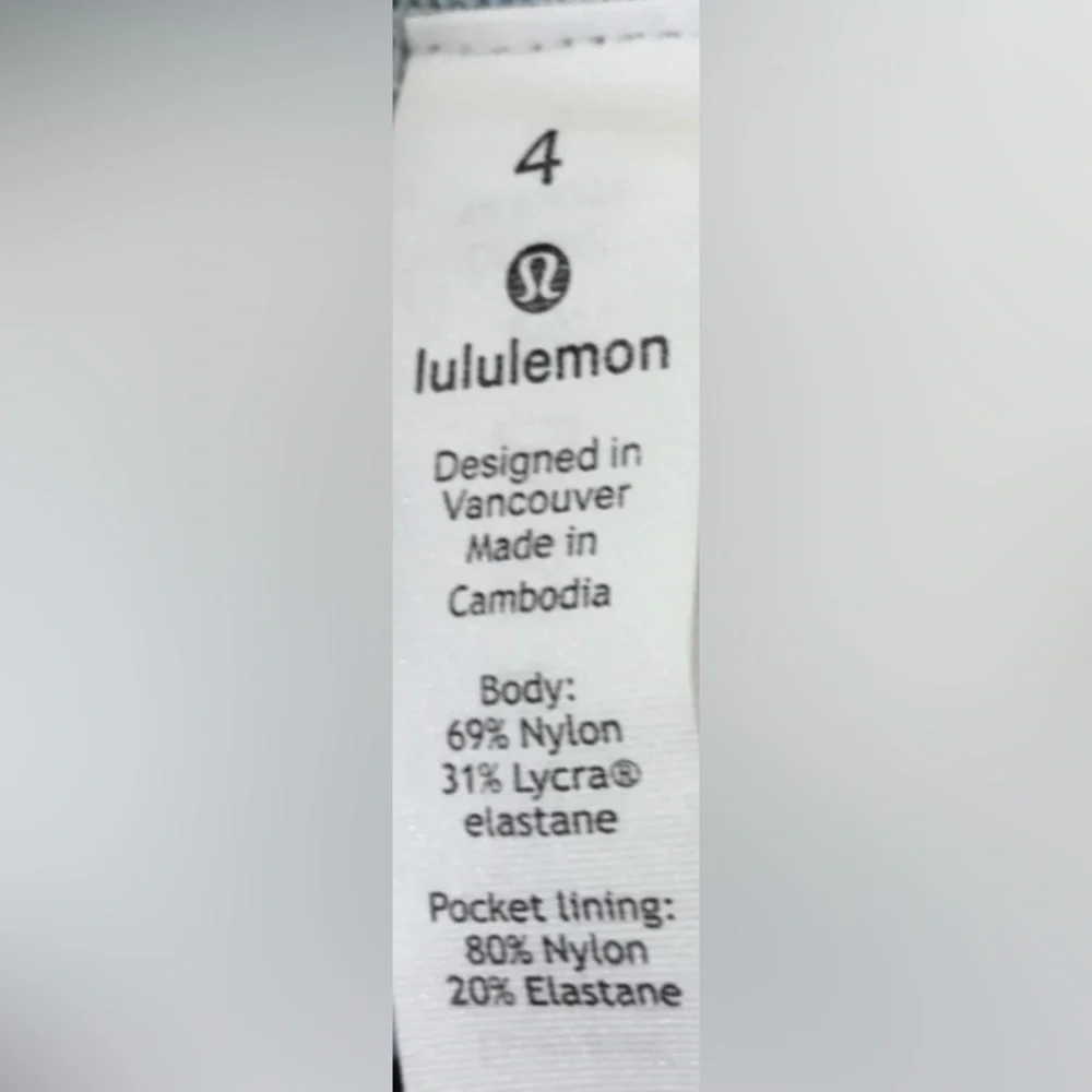 Lululemon Speed Up Legging Tights 28